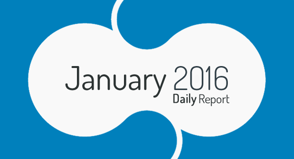 January 2016 Daily Income Report