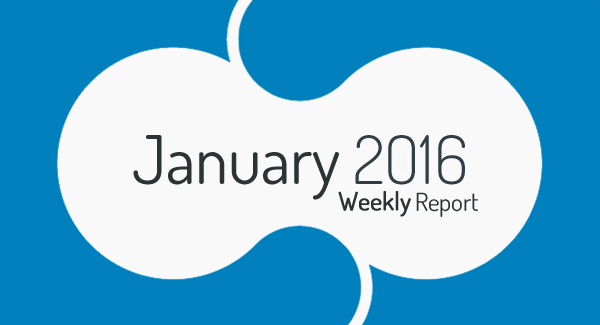 January 2016 Weekly Income Report