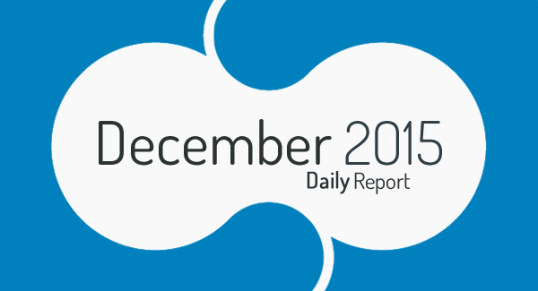 December 2015 Daily Income Report