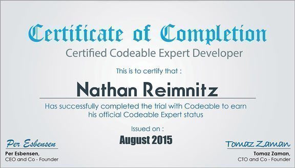 nathan ello reimnitz codeable certified expert wordpress developer