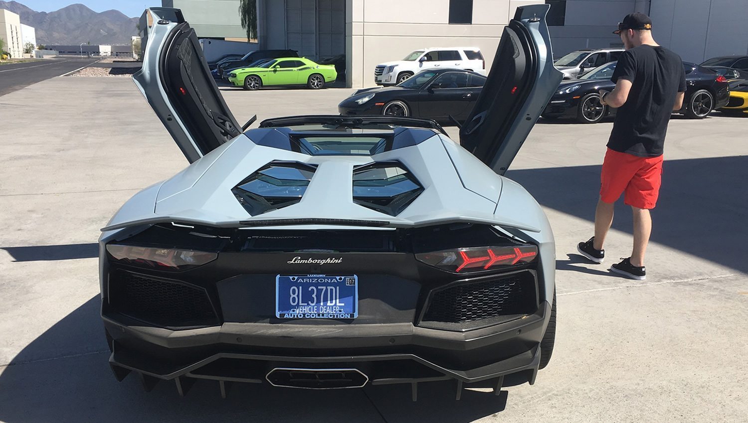 Nathan Ello Lamborghini Aventador