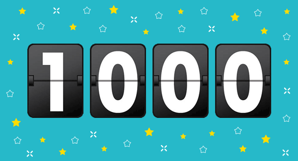 1000 WordPress Projects Completed